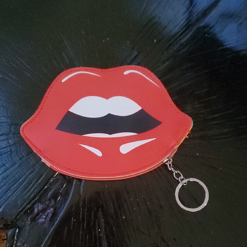 Red Lips Zipper Pouch
